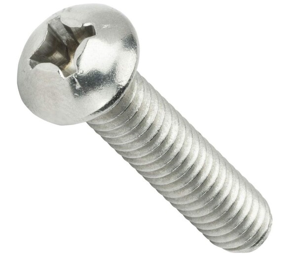 5/16-18 X 1 1/2 MACHINE SCREW ROUND PHIL. ZINC PLATED